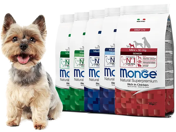 Envases Monge más perro